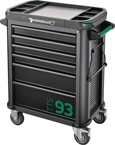 Werkstattwa. 93/157QR B877xT481xH1000mm 500kg 6 Schubl.157tlg.Stahlbl.STAHLWILLE