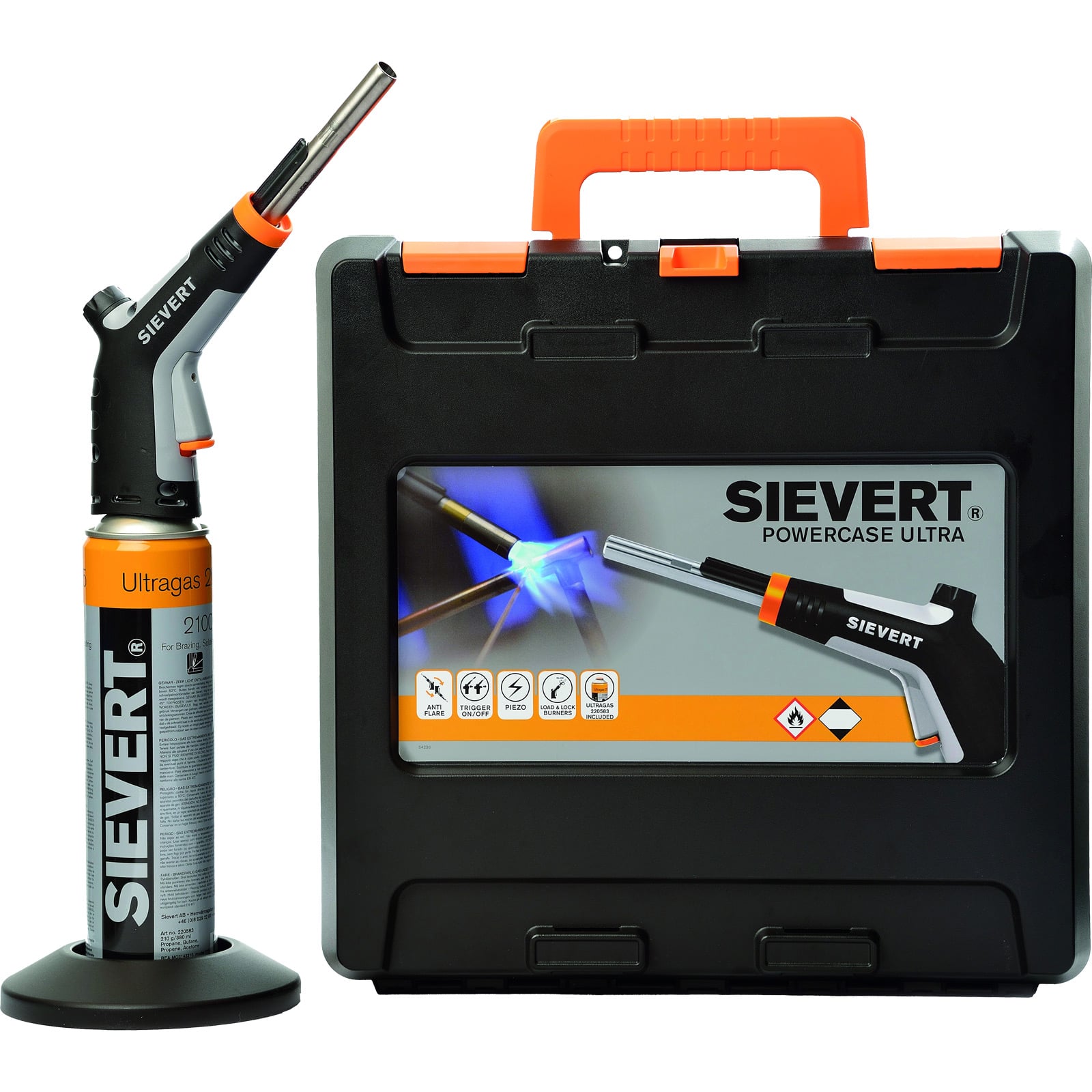 SIEVERT Powercase Ultra Lötset 2,2 kW - 253505