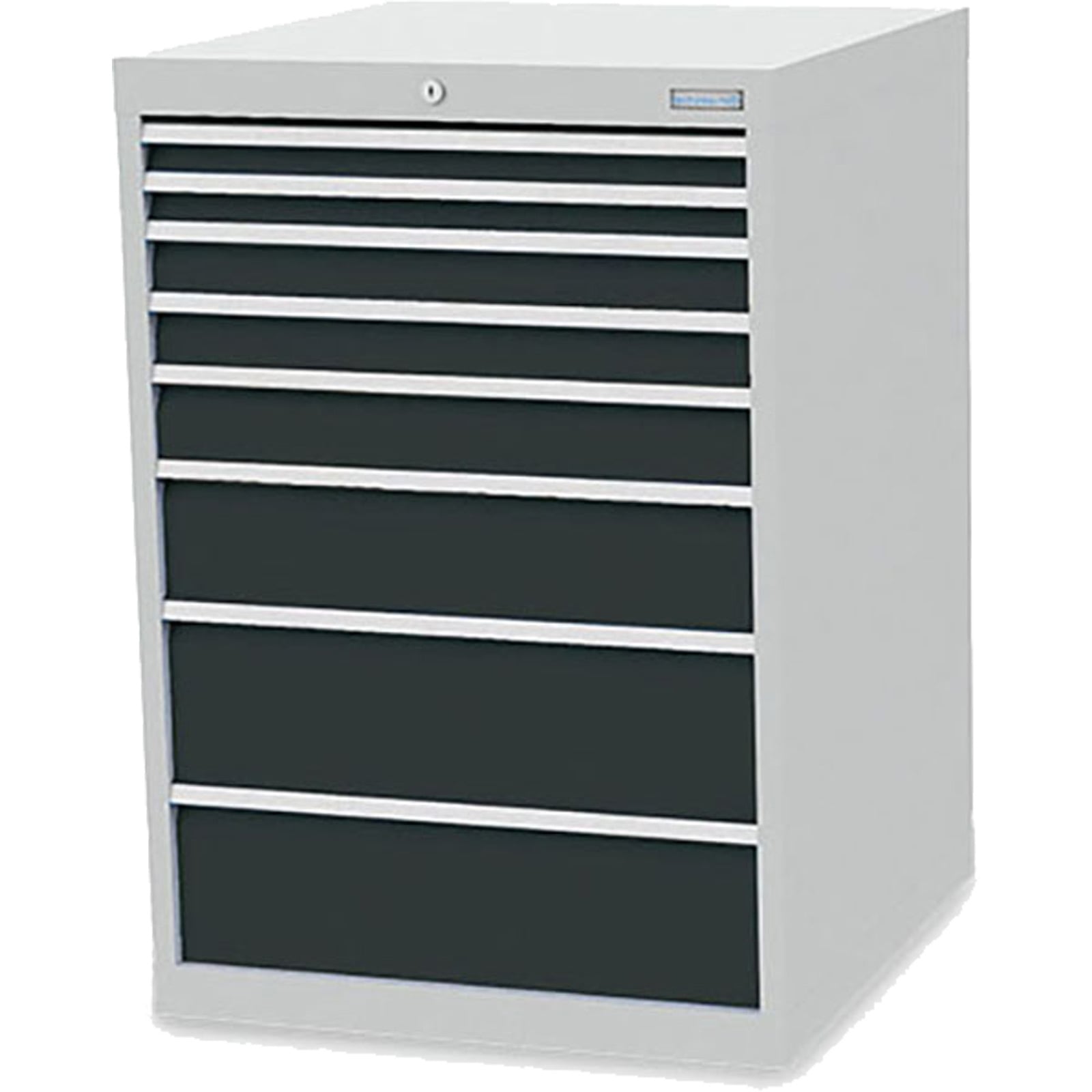 Bedrunka+Hirth Schubladenschrank Tiefe 736 mm R 24-24 8x Schublade BxTxH 705x736x 1.019 mm - 700/4112V10Z