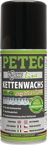 Kettenwachs Dry Lube 100ml translucent Spraydose PETEC