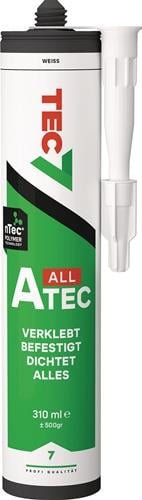 Kleb- u.Dichtstoff A-Tec weiß 310ml TEC7