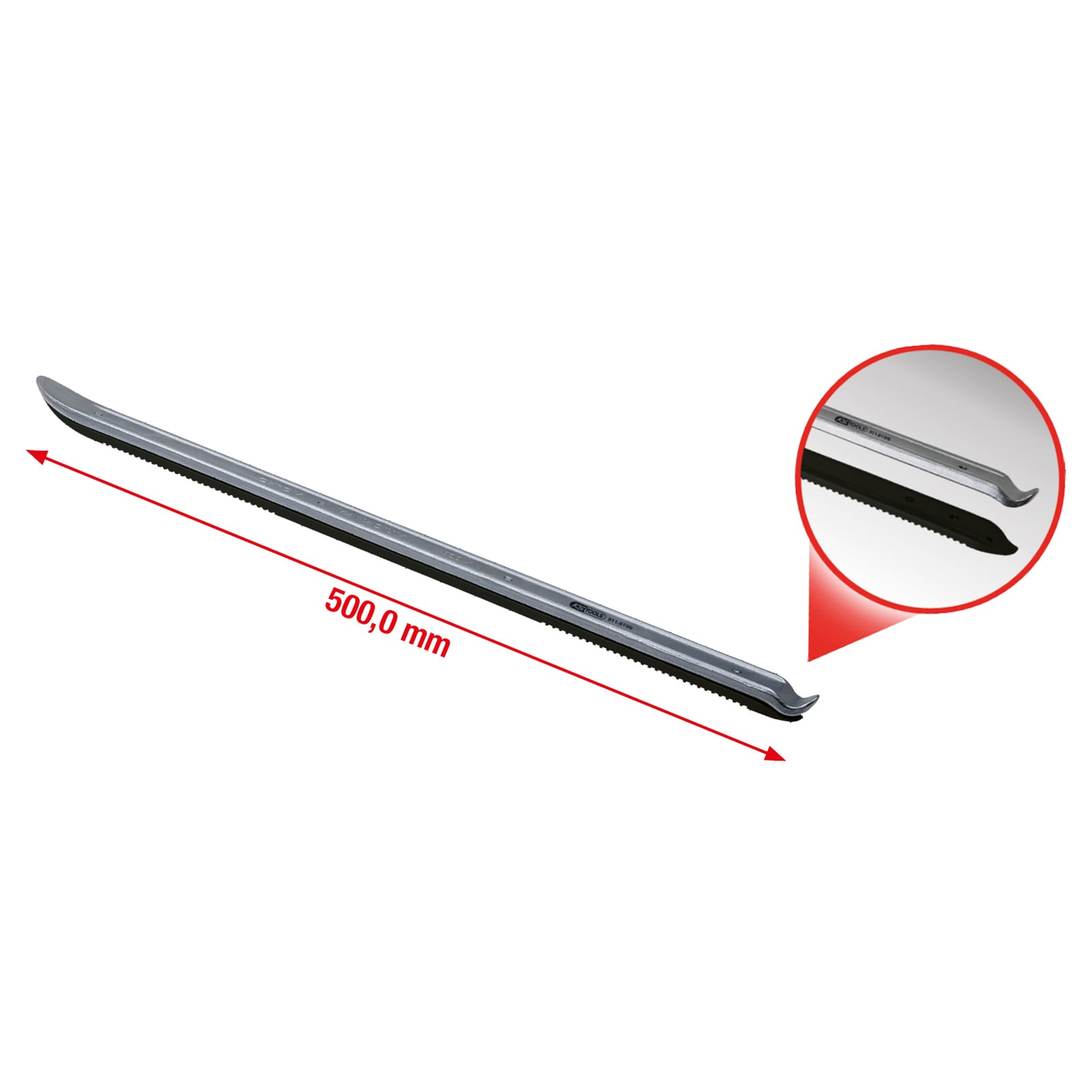 KS TOOLS Reifen- und Montagehebel mit Kunststoff 500 mm - 911.8199