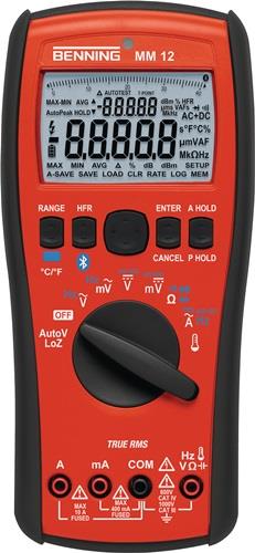 Multimeter MM 12 0,0001 V-1000 V AC/DC TRUE RMS BENNING