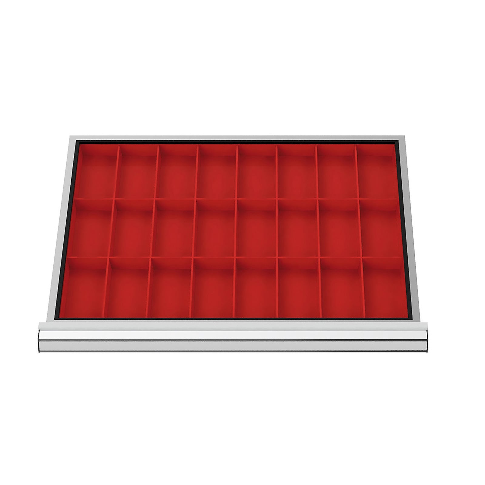 WS24 Schubladeneinteilung Kleinteilekästen BLH 100 mm Innenmaß 600 x 450 mm - WS24-100239