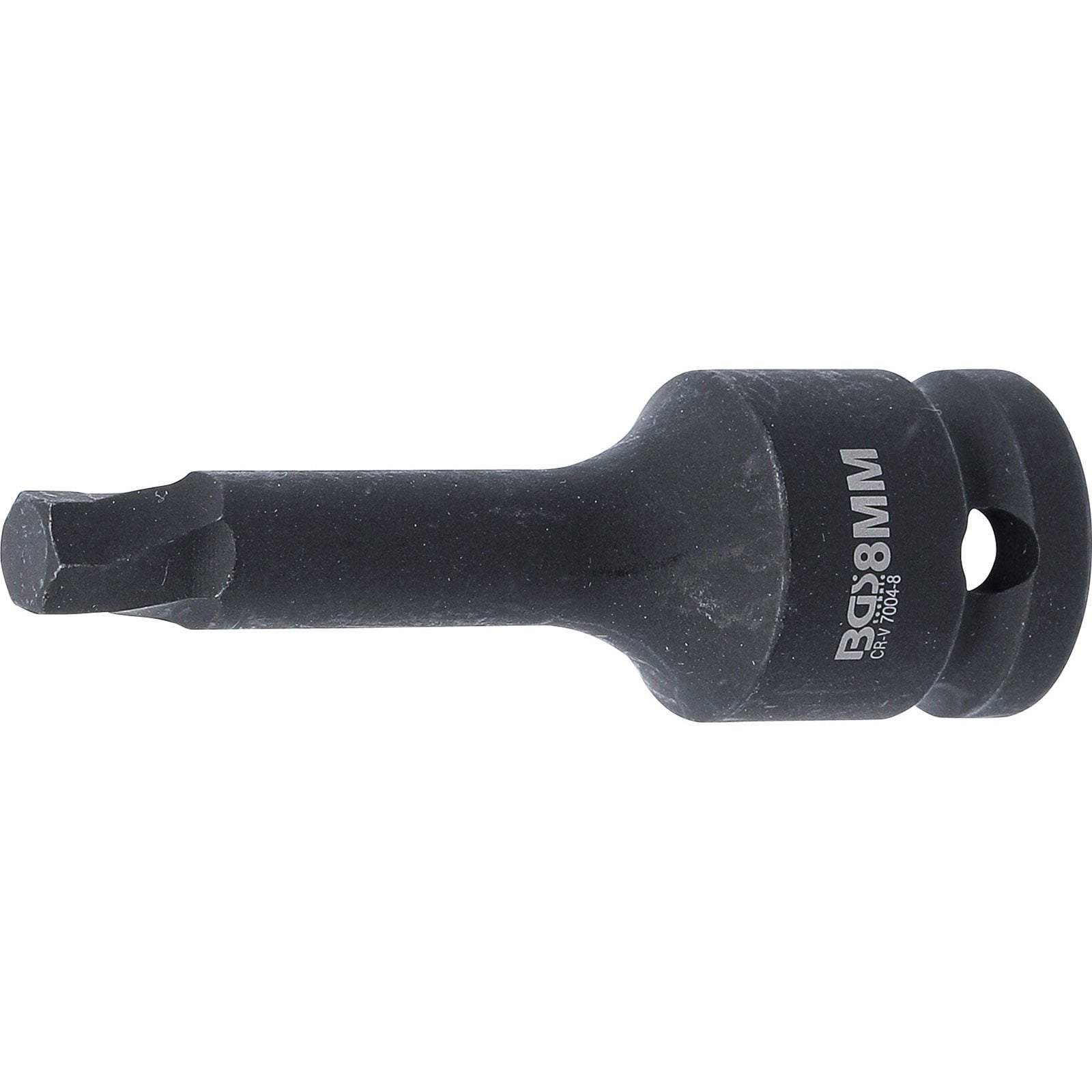 BGS Schraubenausdreher Antrieb Innenvierkant 12,5 mm (1/2") für defekten Innensechskant 8 mm - 7004-8