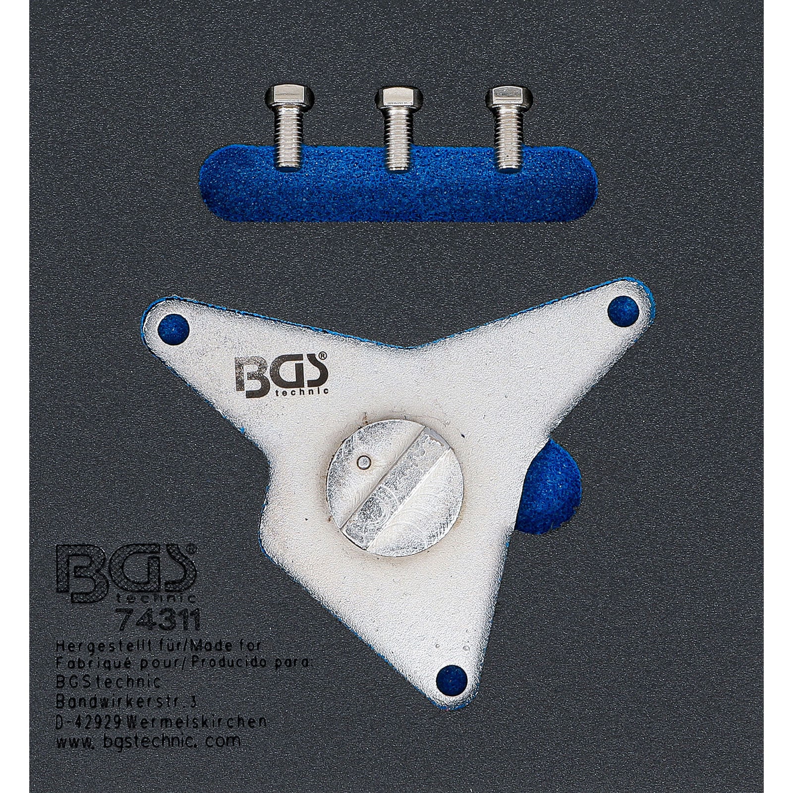 BGS Werkstattwageneinlage 1/6: Nockenwellen-Einstellwerkzeug für Alfa Romeo / Fiat / Lancia 1.4 L MultiAir Turbo - 74311