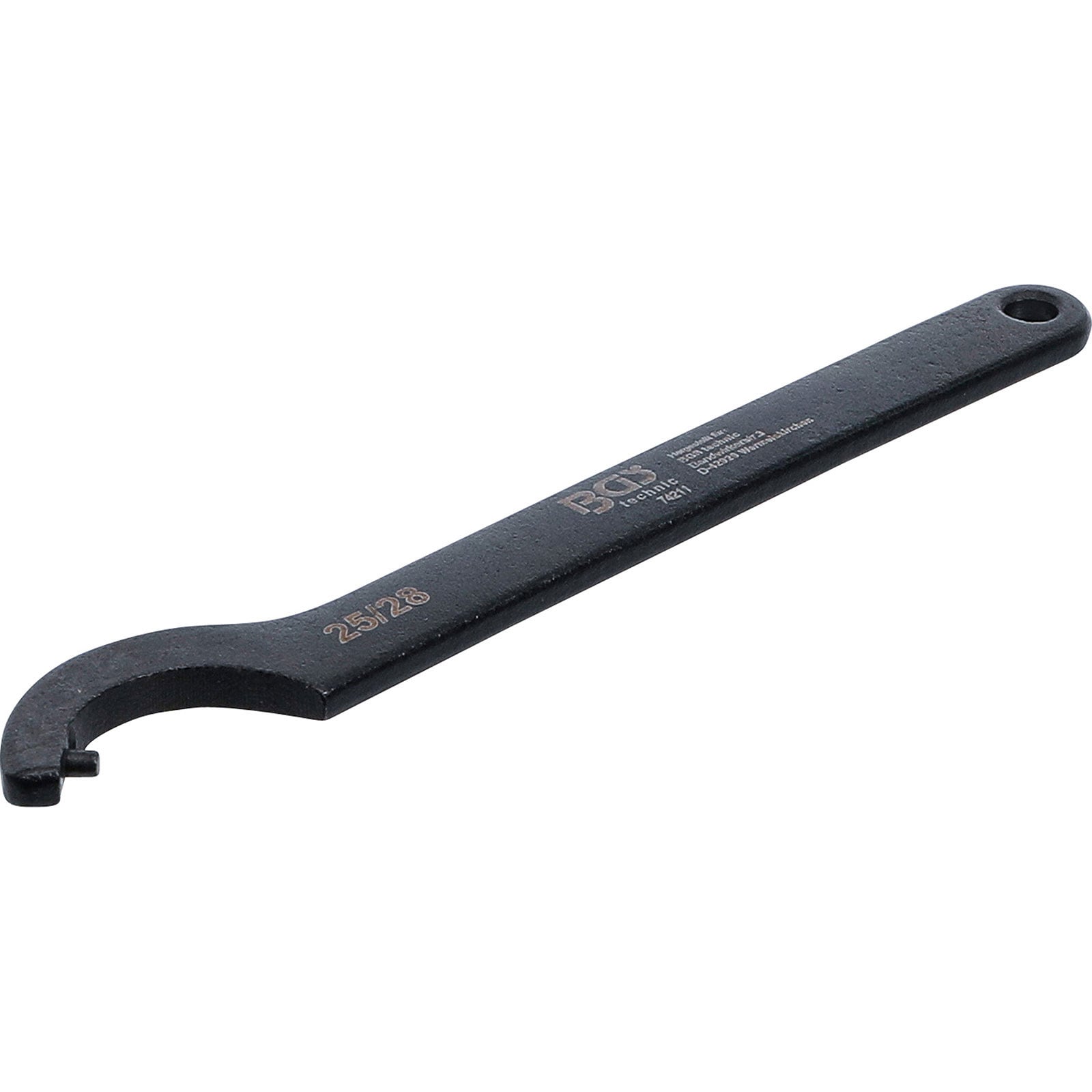 BGS Hakenschlüssel mit Zapfen 25 - 28 mm - 74211