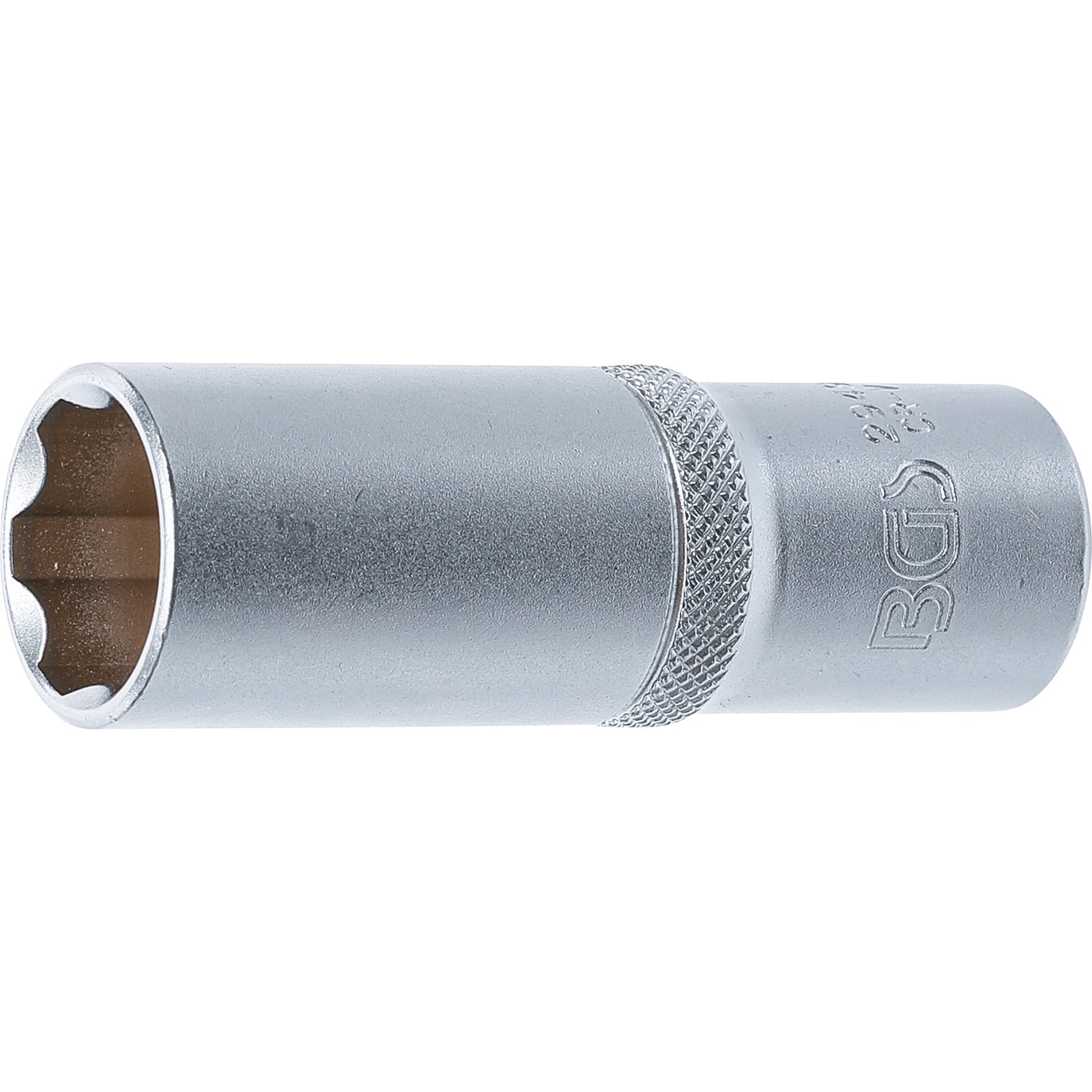 BGS Steckschlüssel-Einsatz Super Lock tief Antrieb Innenvierkant 12,5 mm (1/2") SW 19 mm - 2949