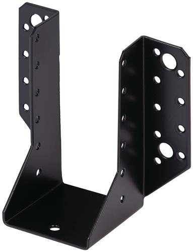 Balkenschuh Typ A 64/128 2mm ETA-08/0171 STA verzinkt,schwarz kunststoffbesch.