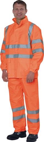 ASATEX Warnschutz-Regenjacke PREVENT orange Größe XL - RJO/XL