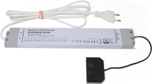 L&S LED-Konverter 230 V 12 V 60 W 6-fach Verteiler - 2000422