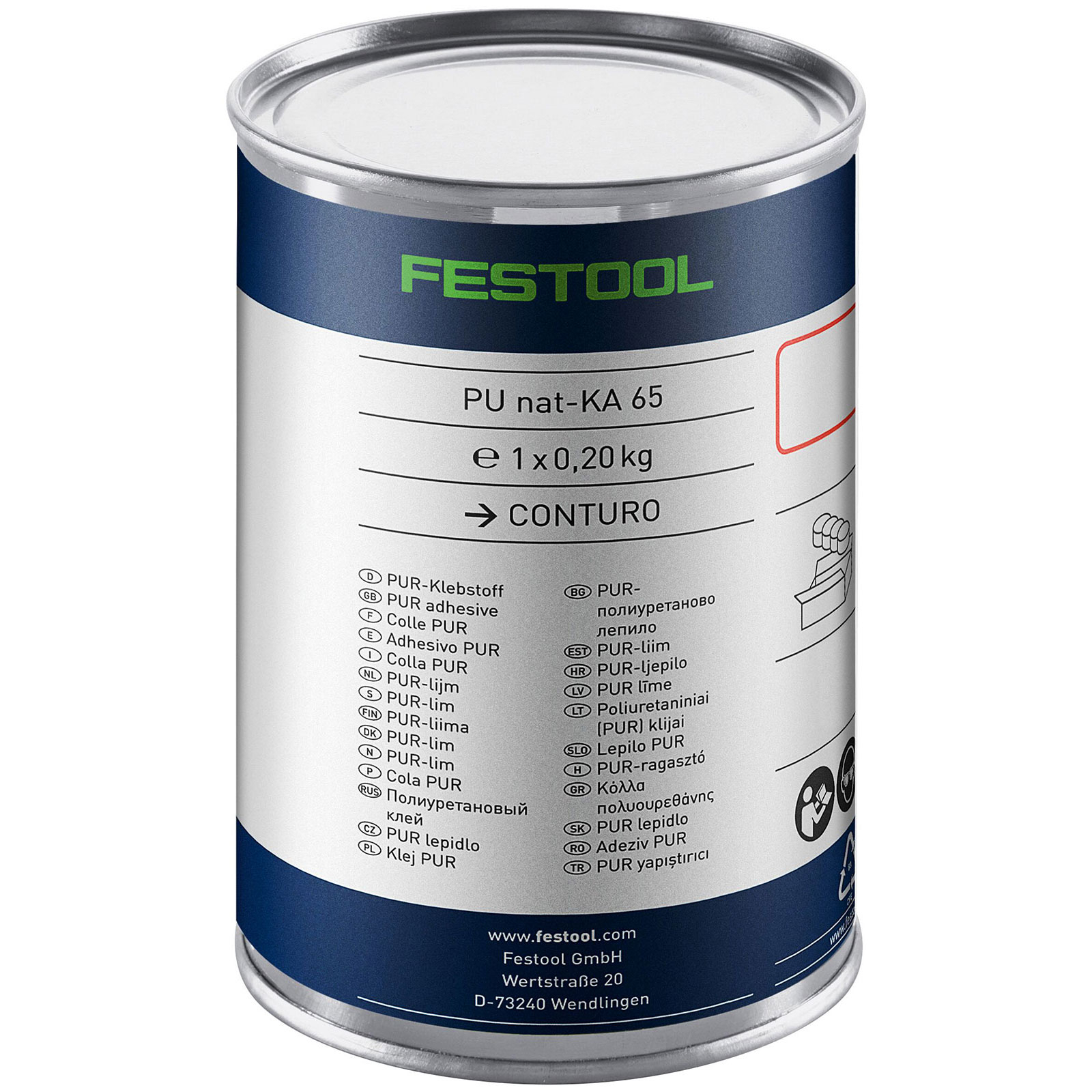 Festool PU-Klebstoff natur PU NAT-KA 65/4 - 578529
