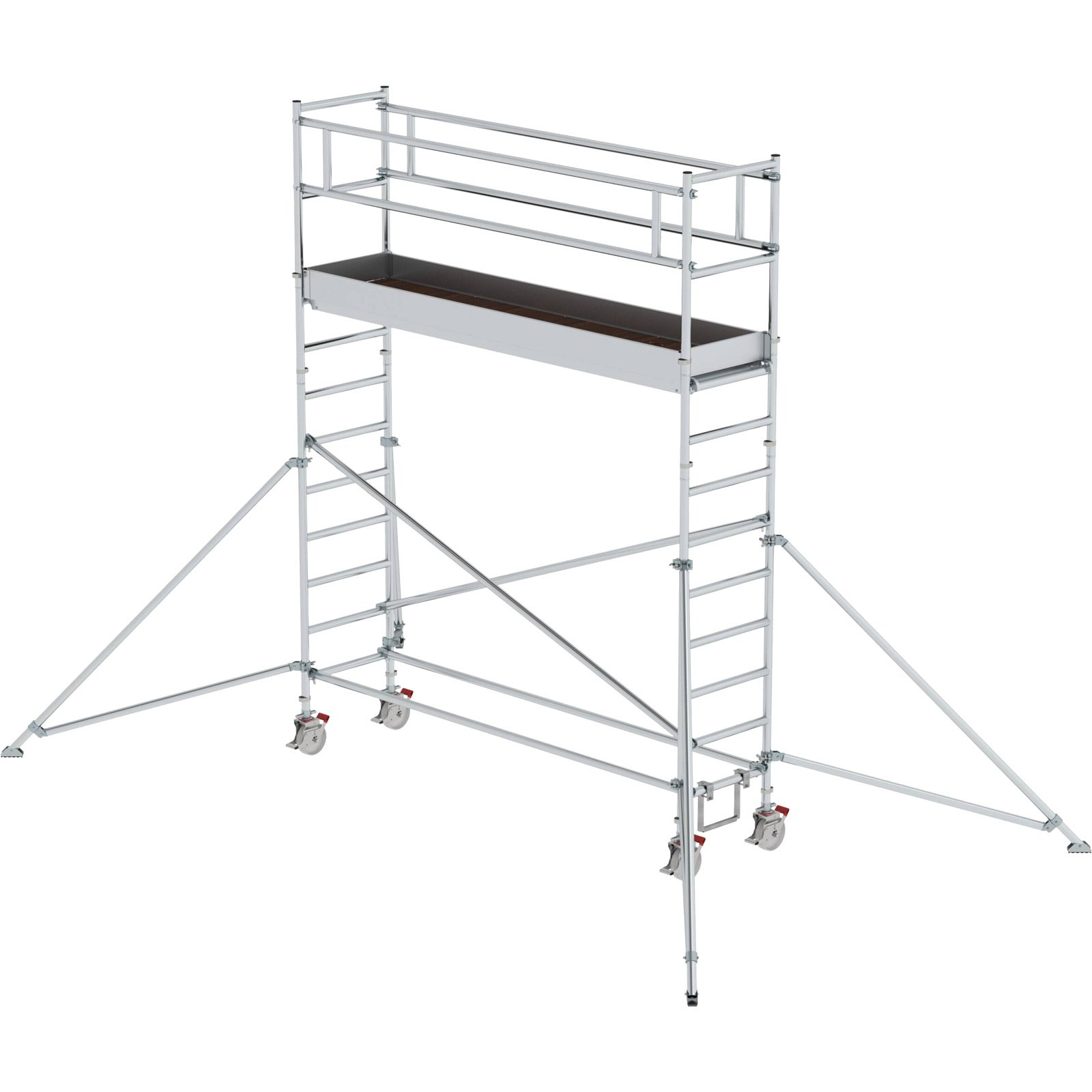 Günzburger Steigtechnik Rollgerüst 0,75 x 3 m mit Ausleger