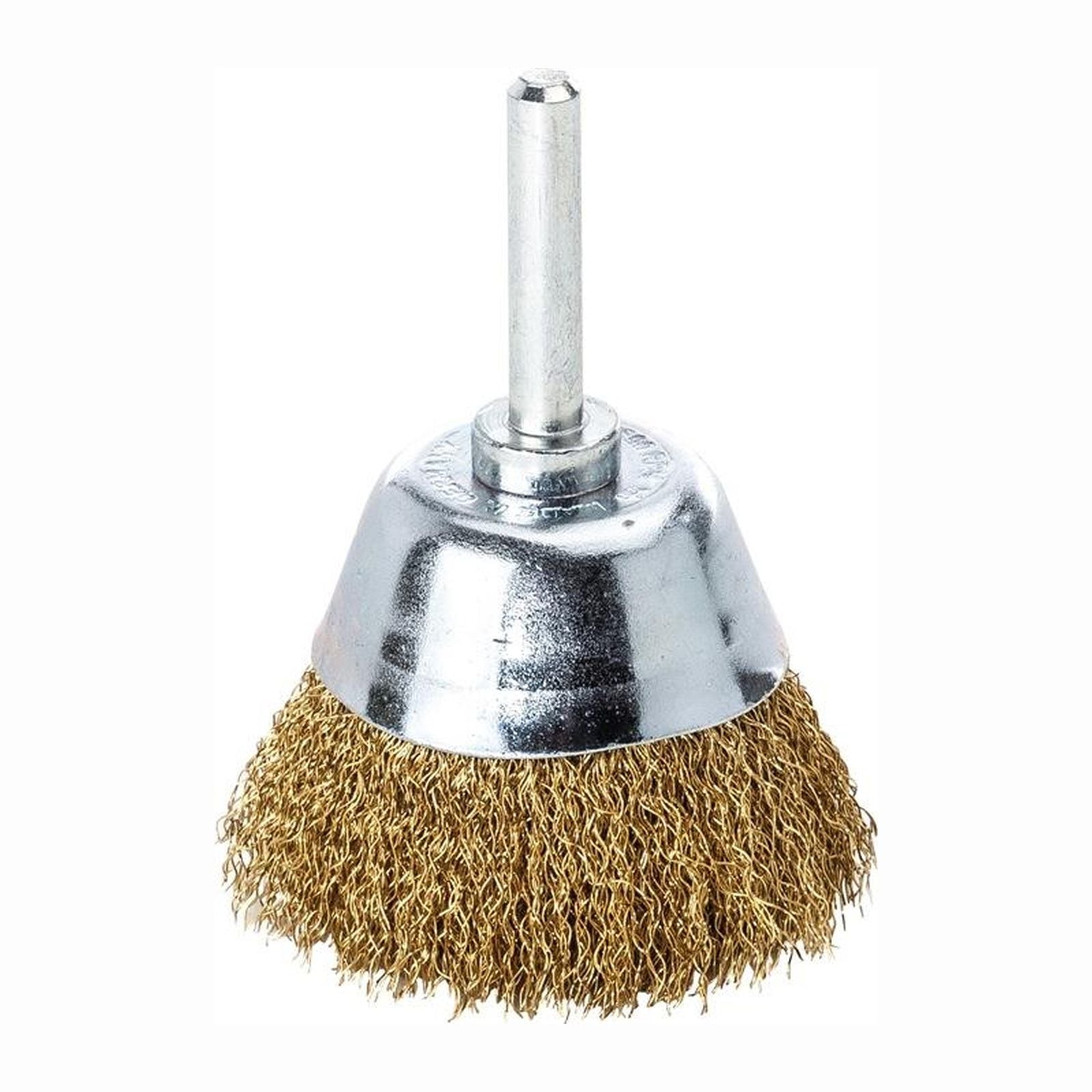 Lessmann Topfbürste Ø 50 mm Schaft 6 mm Drahtstärke 0,2 mm - 435542