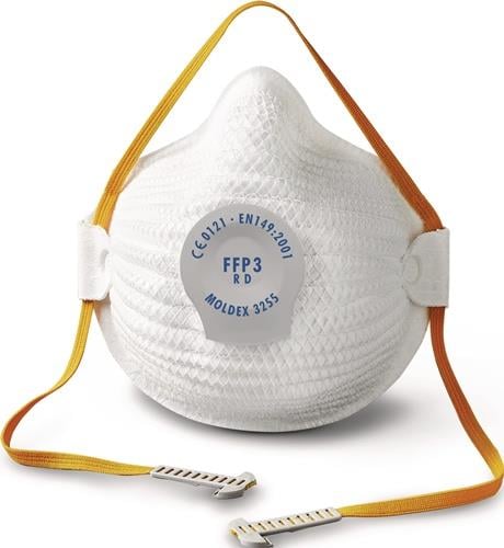 Moldex Atemschutzmaske AIR 325501 FFP3 / V NR D mit Ausatemventil faltbar - 325501