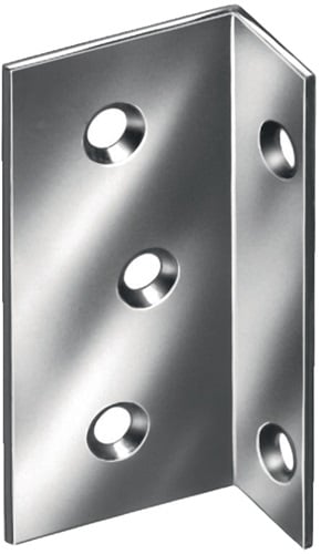 VORMANN Breitwinkel Schenkel-L.75 mm blau verzinkt ungleichschenklig - 000172075Z