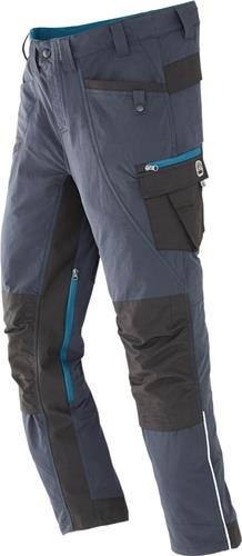 Arbeitshose Terrax Workwear Gr.54 anthrazit/petrol TERRAX