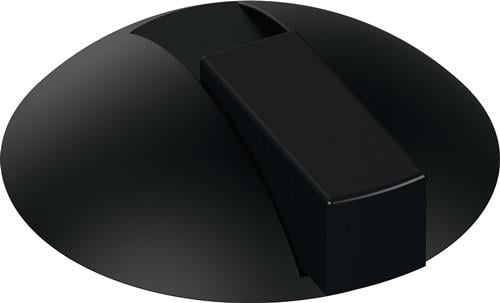 HEWI Bodentürpuffer 625B 90 D.85mm H.22,5mm Ku.90 tiefschwarz ma Dübelmontage - 625B 90