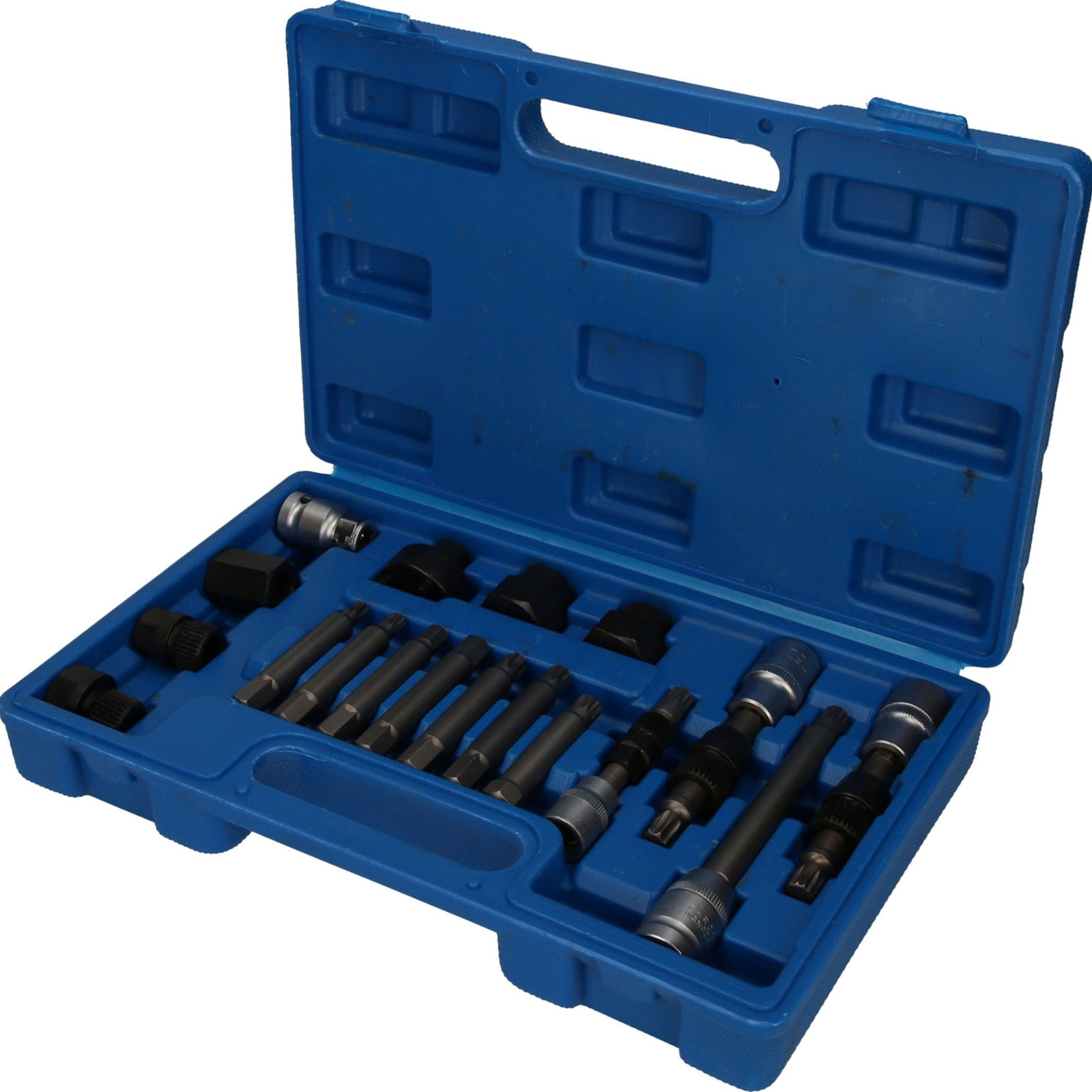 BRILLIANT TOOLS Lichtmaschinen Bit- und Steckschlüssel-Satz 18tlg. - BT571020