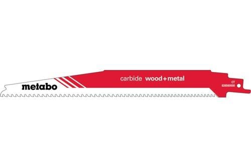 Säbelsägeblatt carbide wood + metal 225 x 1,25 mm CT 3-4mm/6-8TPI