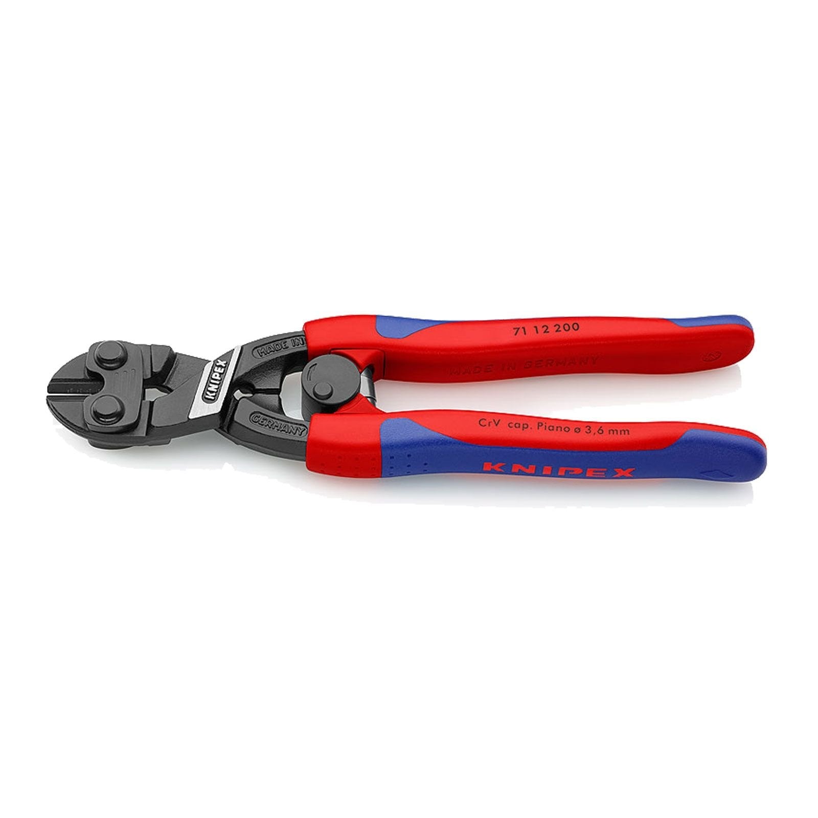 Knipex Kompakt-Bolzenschneider 200 mm - 7112200