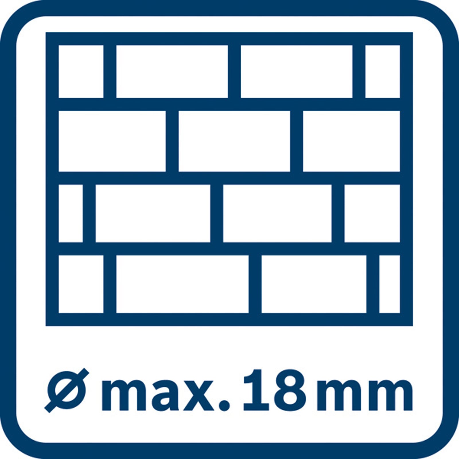 Bosch Akku-Bohrhammer mit SDS plus GBH 18V-18 Solo - 0611927000