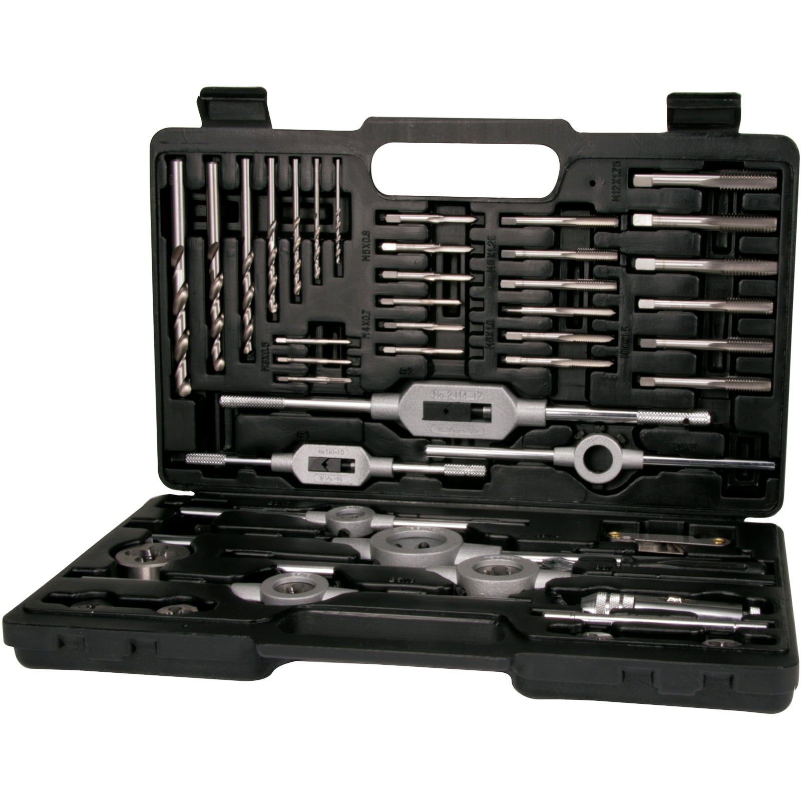 TERRAX by RUKO Gewindeschneidwerkzeug-Satz 45tlg. HSS im Kunststoffkoffer - A245021