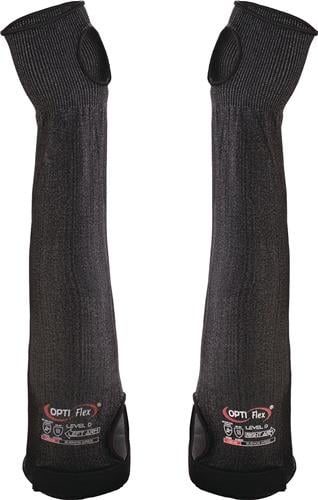 Armschützer BUENOS AIRES 45cm schwarz-melange EN388/EN407 PSA II OPTIFLEX
