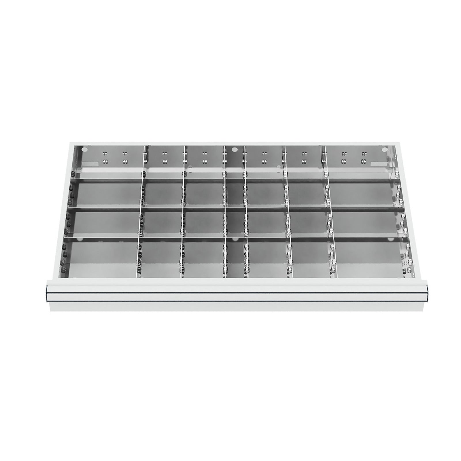 WS24 Schubladeneinteilung Metalleinteilung BLH 100/125 mm Innenmaß 800 x 450 mm - WS24-100301