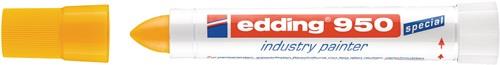 edding Industrie-Pastenmarker 950 gelb Strich-B. 10 mm Rundspitze - 4-950005