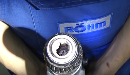 Ohne Spindelstopp – Schritt 2