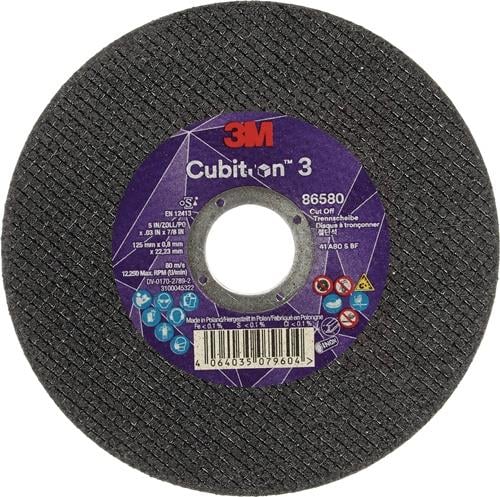 Trennscheibe Cubitron™ 3 D125x0,8mm ger.3M™ Cubitron™ 3 Bohr.22,23mm 3M