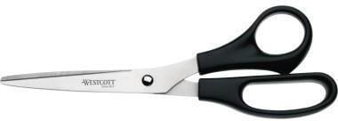 Schere Büro 210mm gerade Langauge Kunststoffgriff schwarz