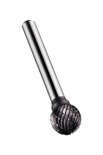 Frässtift D.9,6mm KUD Kopf-L. 8mm HM TiAlN DORMER