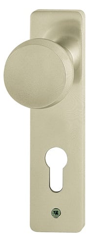 HOPPE Knopfkurzschild 58/202K Alu. F1 Entf. 72mm PZ - 6701775