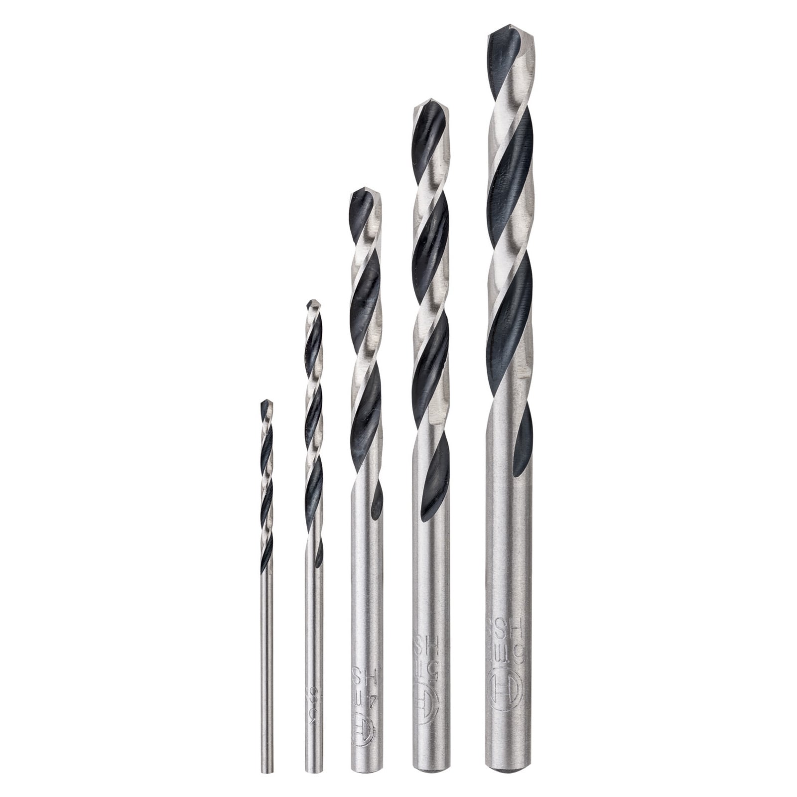 Bosch 5tlg. HSS-Spiralbohrer PointTeQ, 2,3,4,5,6 mm, Set  - 2608577345