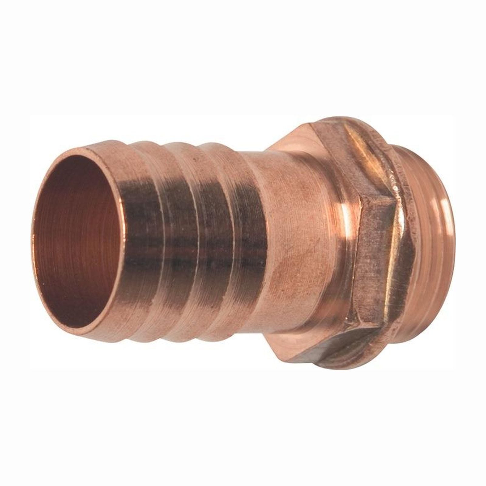 bevo MEGA Schlauchtülle Messing Schlauchgröße 19 mm AG 6kant - 411818