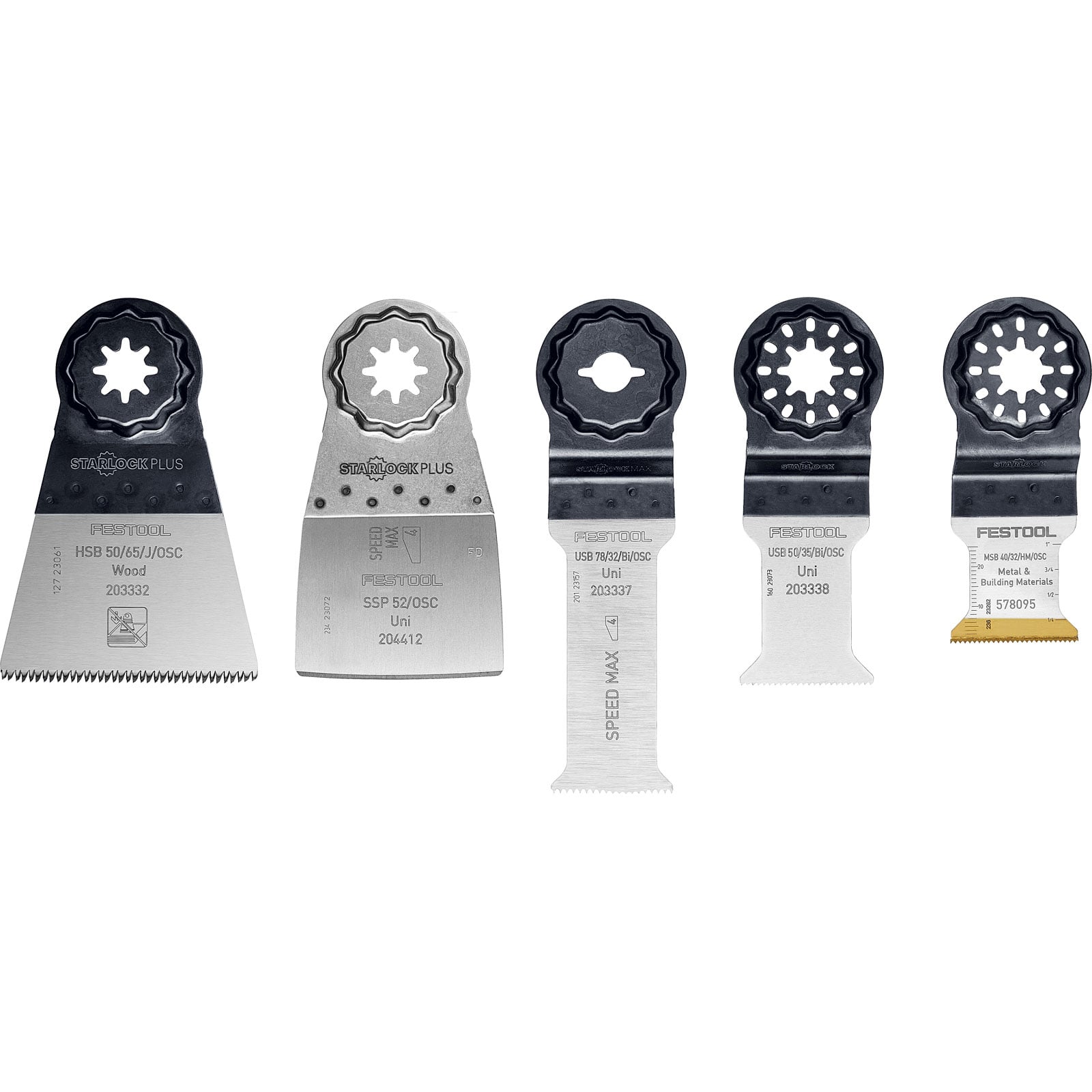 Festool Oszillierer-Sägeblatt-Set OSC-SORT/5 - 578098