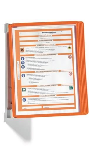 Durable Wandhalter 5 Sichttafeln - 555109