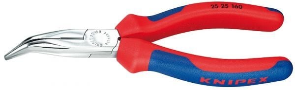 Knipex Flachrundzange mit Schneide - 2525160
