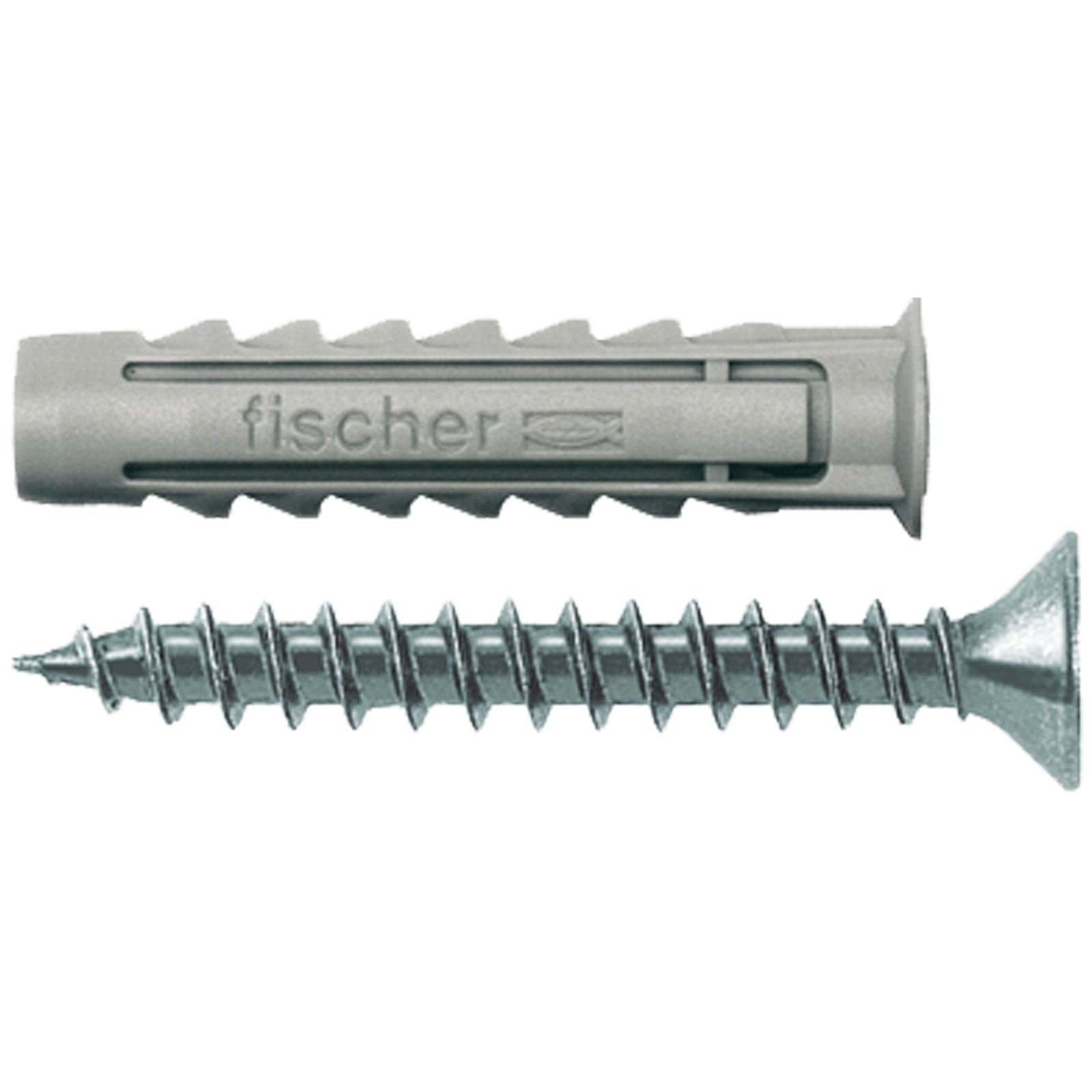 Fischer 50x Spreizdübel SX 6 x 30 mm S Schraube - 70021 Auslauf