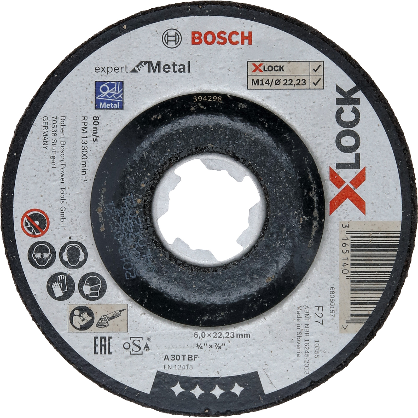Bosch X-LOCK Schruppscheibe Expert for Metal gekröpft