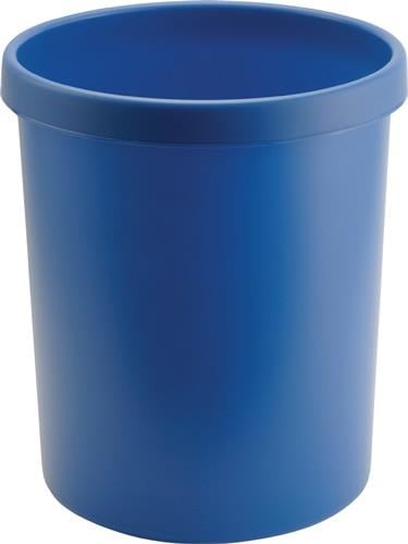 helit Papierkorb 30 l H405xØ350 mm mit Griffrand - H61061-34