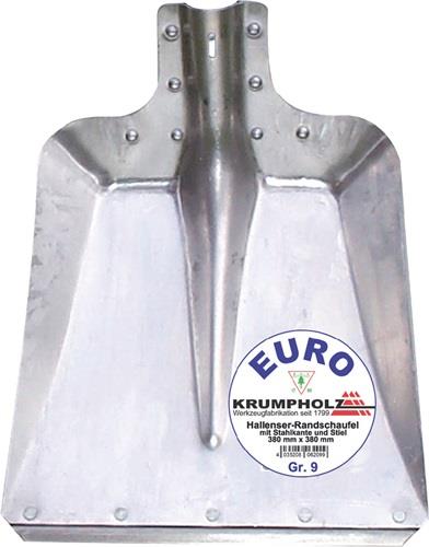 KRUMPHOLZ Hallenser Randschaufel FAVORIT Größe 7 340 x 325 mm Aluminiumblech - 6202