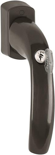 HOPPE Secustik Variofit Fenstergriff NY 0810S/US10 100Nm Alu.F8707/ VK7 abschl - 10764231