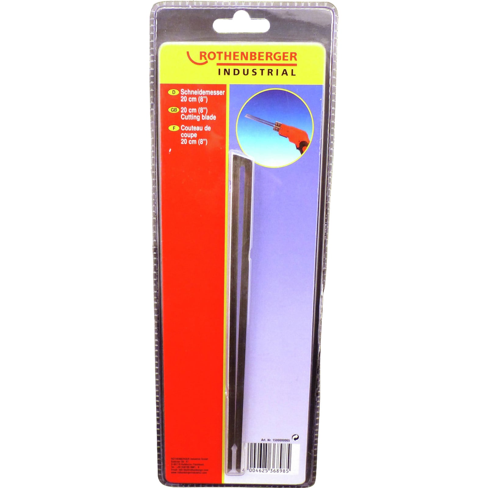 ROTHENBERGER Industrial Schneidmesser 20 cm (8")  - 1500000065