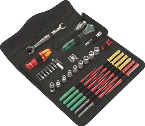 Wera 35tlg. Wartungs-Set Kraftform Kompakt W1 Wartung - 135926