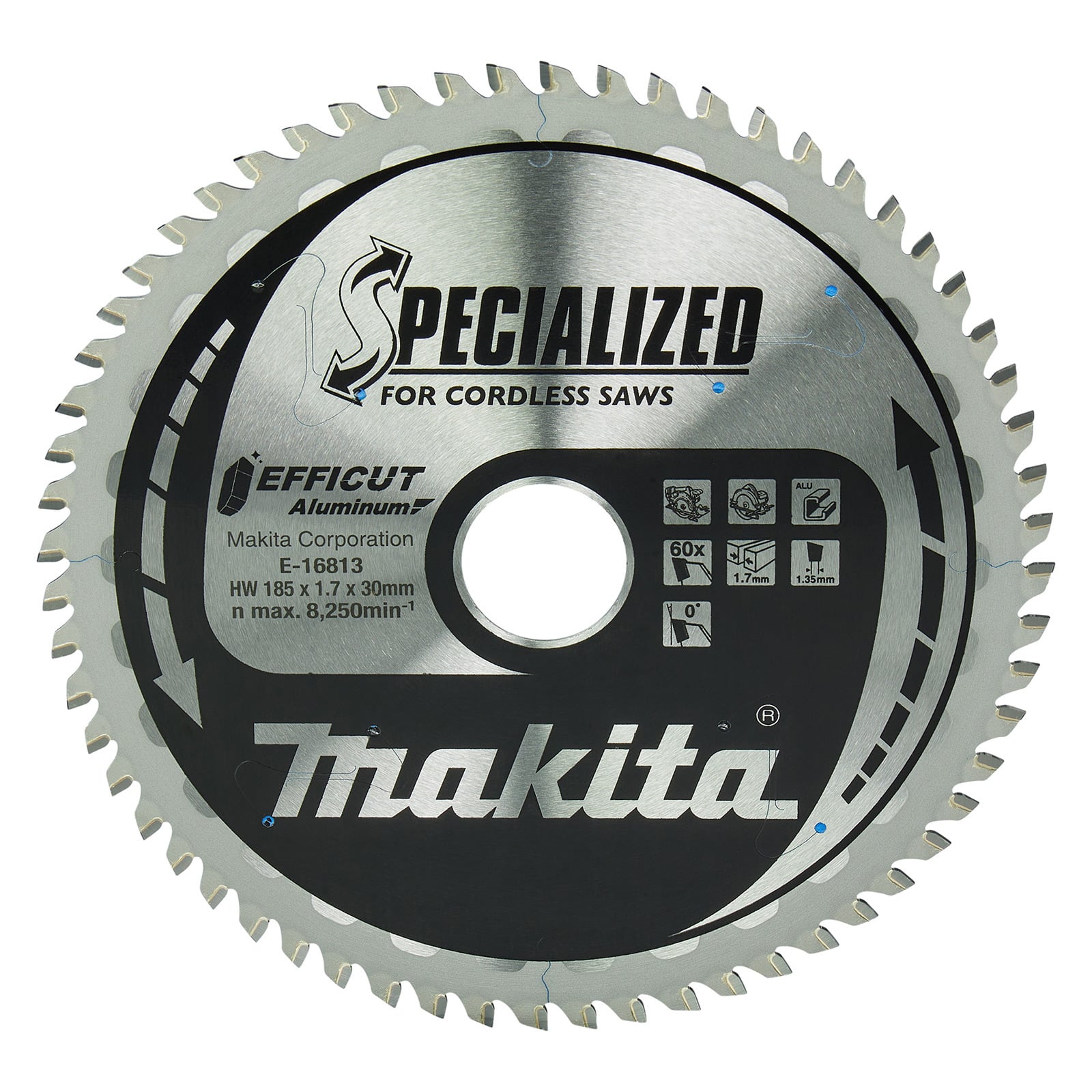 Makita EFFICUT Sägeblatt 185x30x60 - E-16813