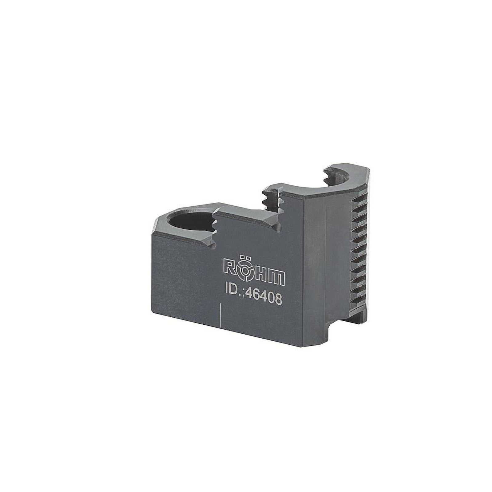 Röhm Umkehr-Aufsatzbacken Größe 200/250, 3-Backen-Satz, gehärtet, Spitzverzahnung 90° - 118522