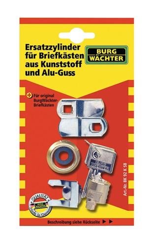 BURG-WÄCHTER Ersatzzylinder BK 92 POINT Point Stahl-Briefkästen - BK 92 POINT SB